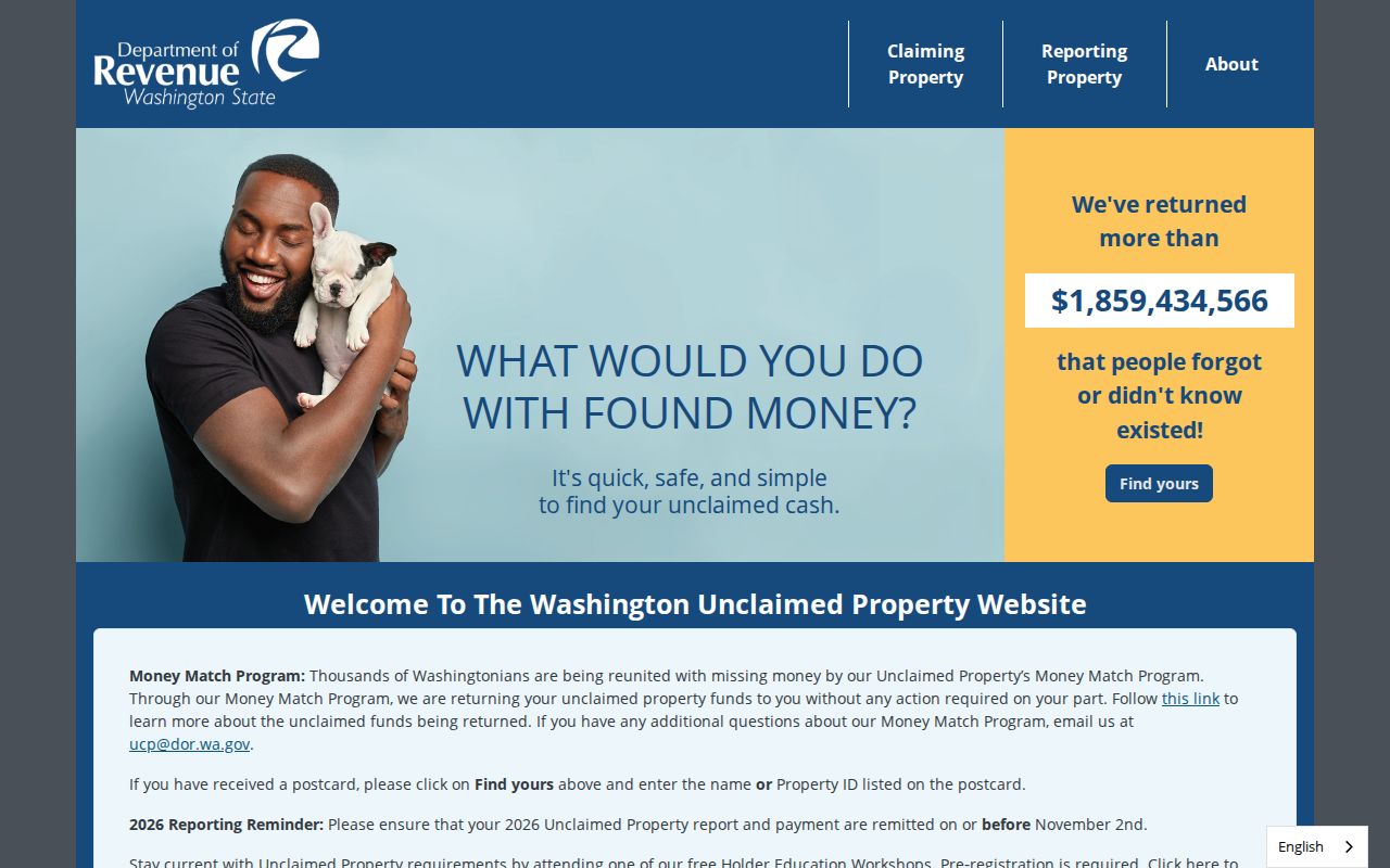 Vancouver people search by name in Washington unclaimed property